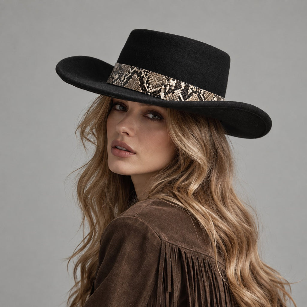The Sedona — 100% Wool Western Hat