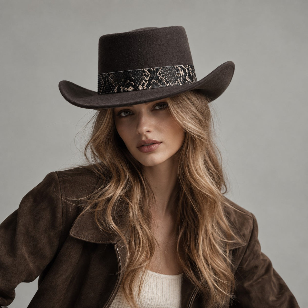 The Sedona — 100% Wool Western Hat